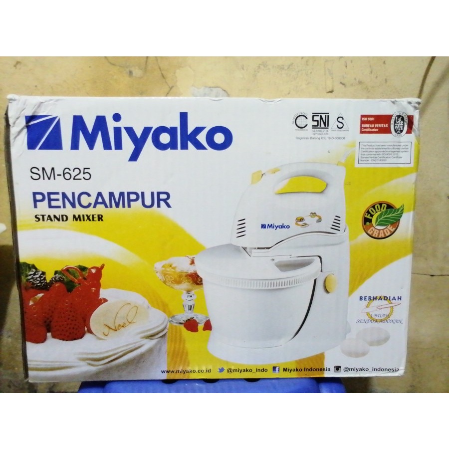 White Stand Mixer (3.5 L) - MIYAKO SM-625