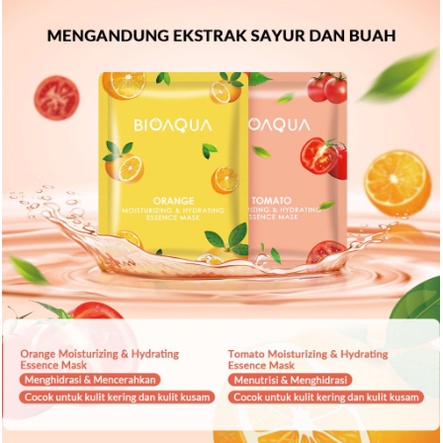 BIOAQUA sheet mask FRUIT SERIES | Hydrating Essence face Mask Brightening Moisturizing skin care anti aging