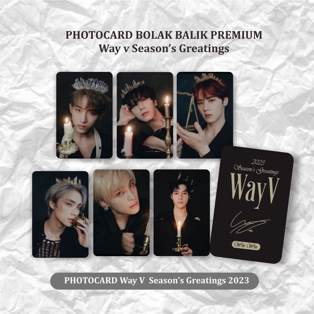 Photocard PC PREMIUM NCT WAY V SMCU SG 2024  NEW