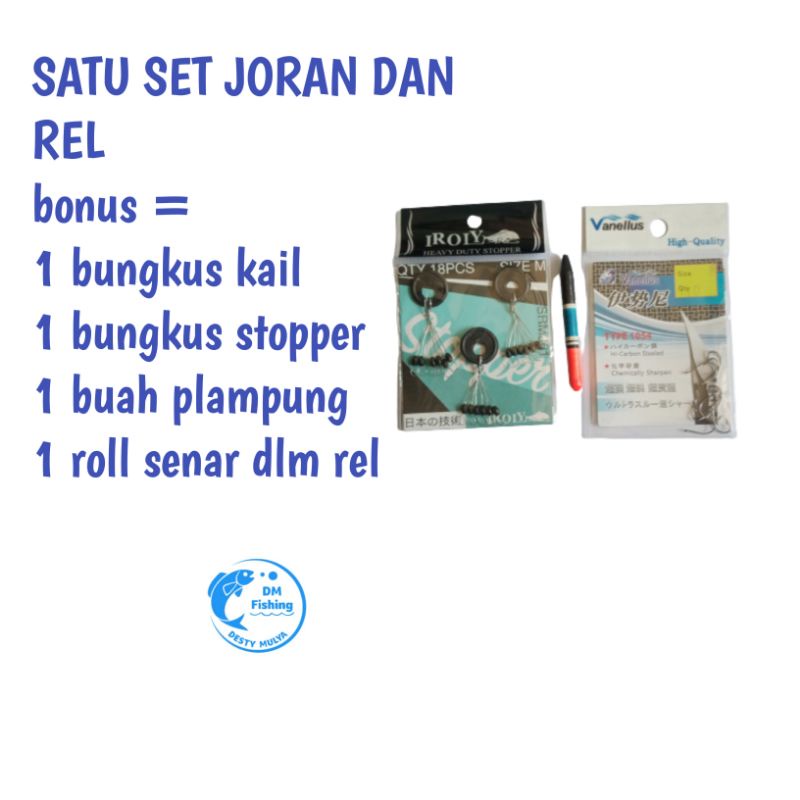 SATU SET JORAN DAN REL