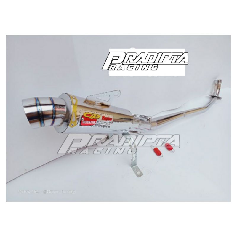 Knalpot Racing CLD Monster PNP full system Supra X Supra fit Supra 125 Kharisma Blade old Vega ZR Ve