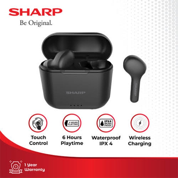 SHARP wireless stereo earphone HP-TW10 earpods