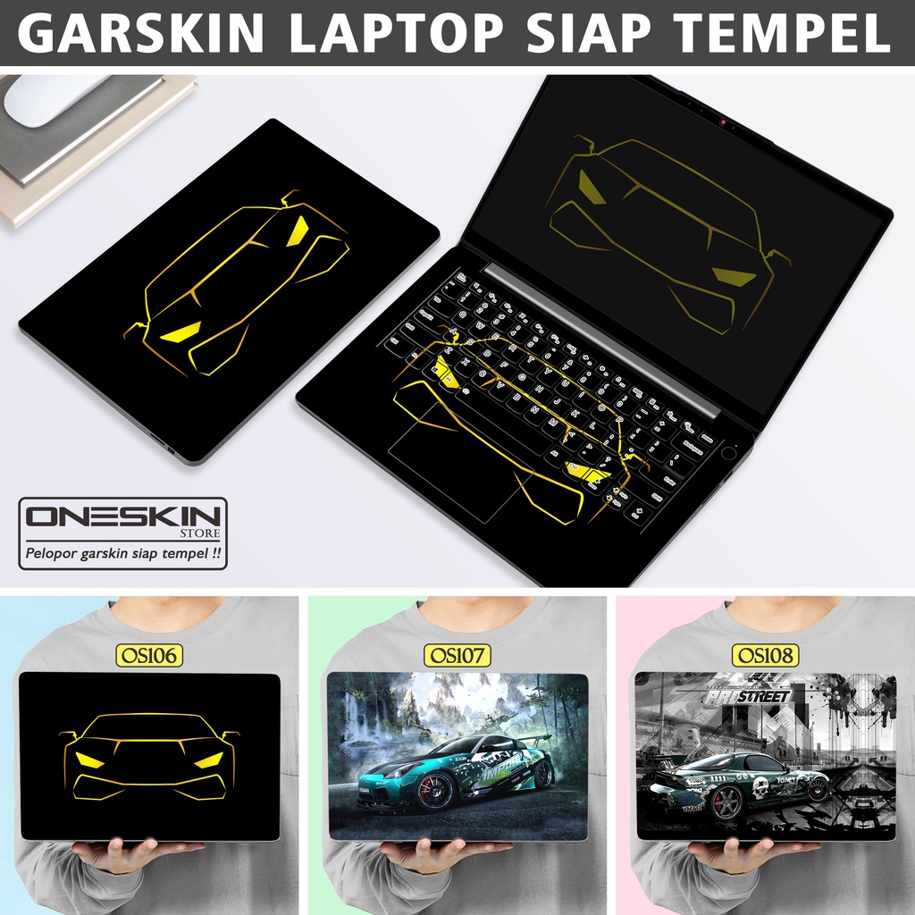 Garskin Sticker Laptop Protector Macbook Full Body Bottom Bezel Palmrest Skin Need For Speed Racing Car