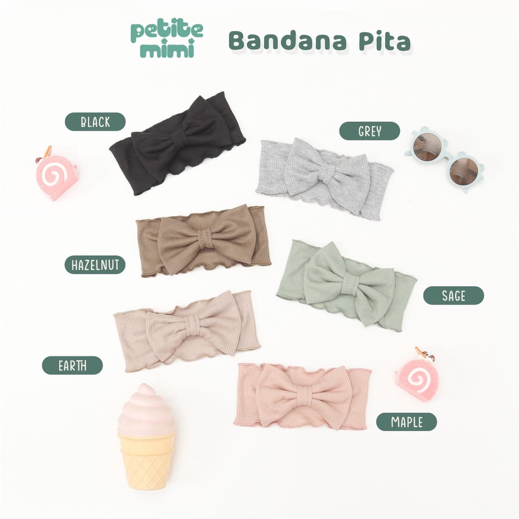 Petite Mimi Baby Simple Knot Headband / bandana Bayi