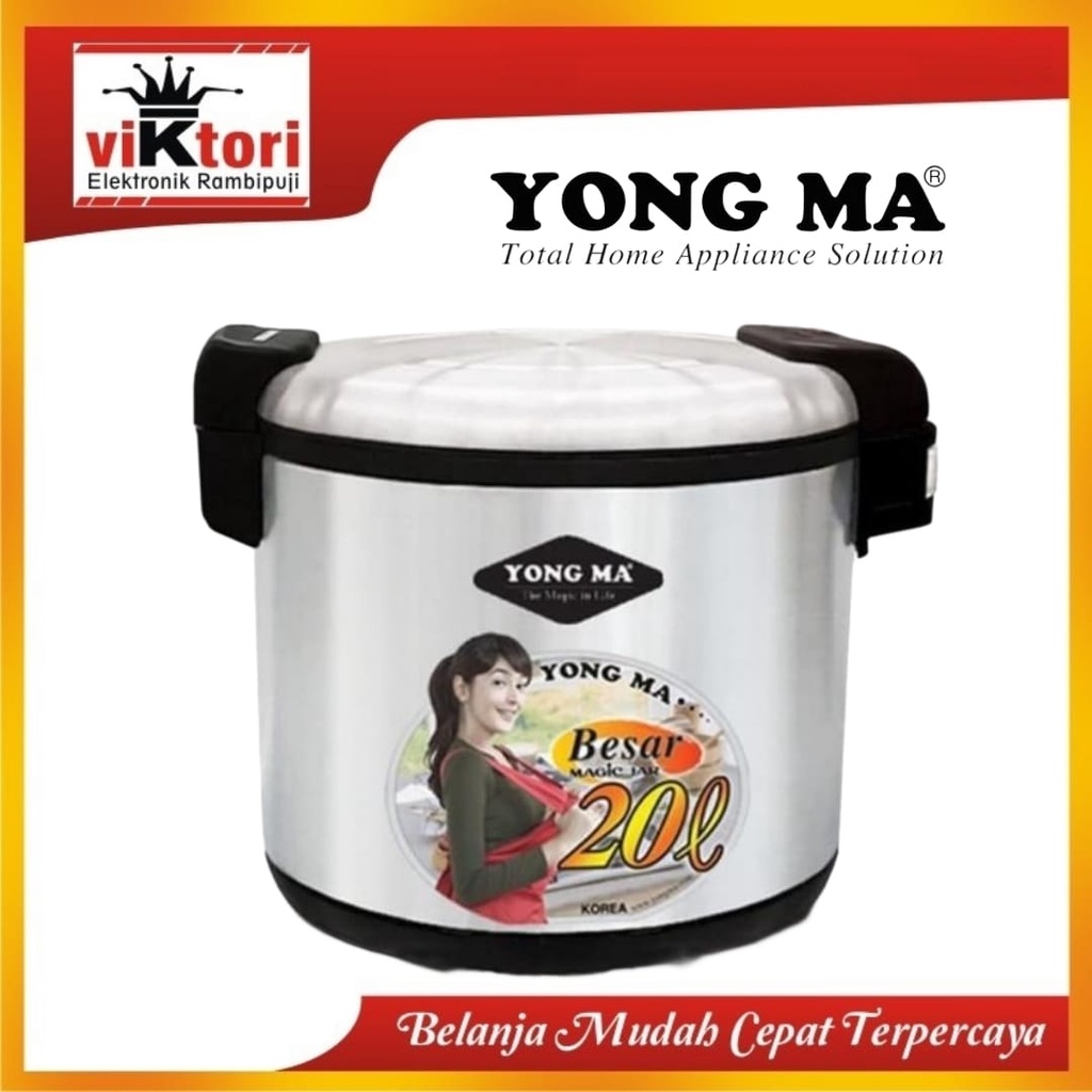 MAGIC JAR YONG MA 20 LITER SMJ 5019 PENGHANGAT YONGMA SMJ5019