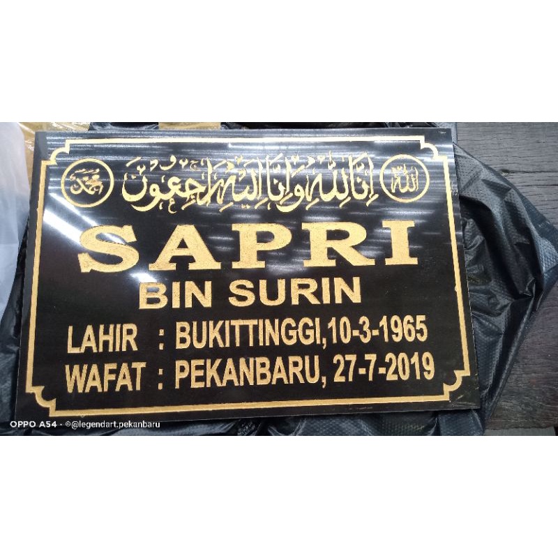 Batu Nisan Granit 30x20cm