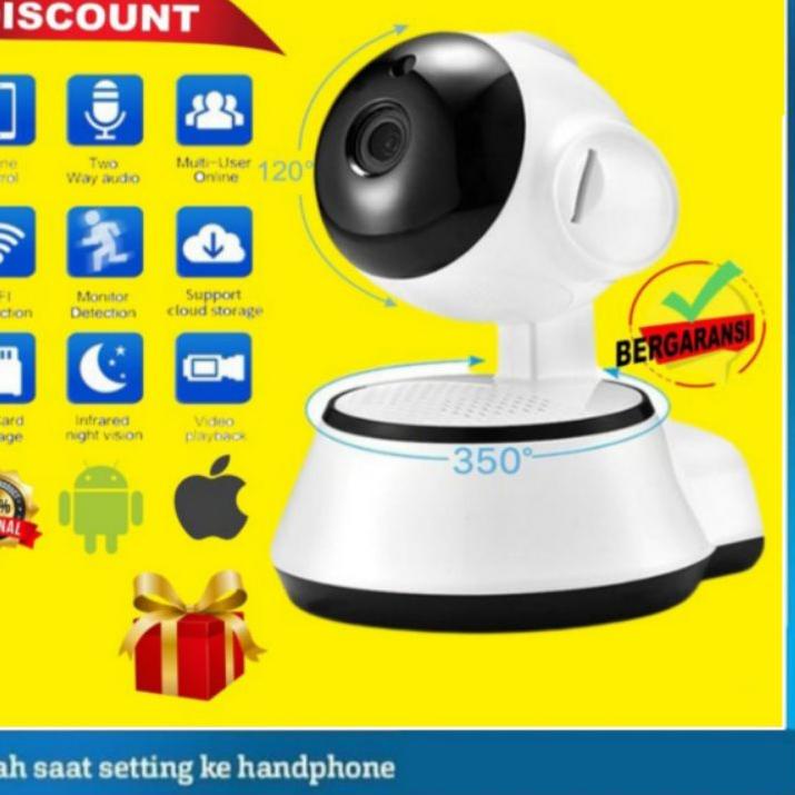 ۞ V380pro Kamera CCTV Mini p2p Wireless Security Infrared Night ➣