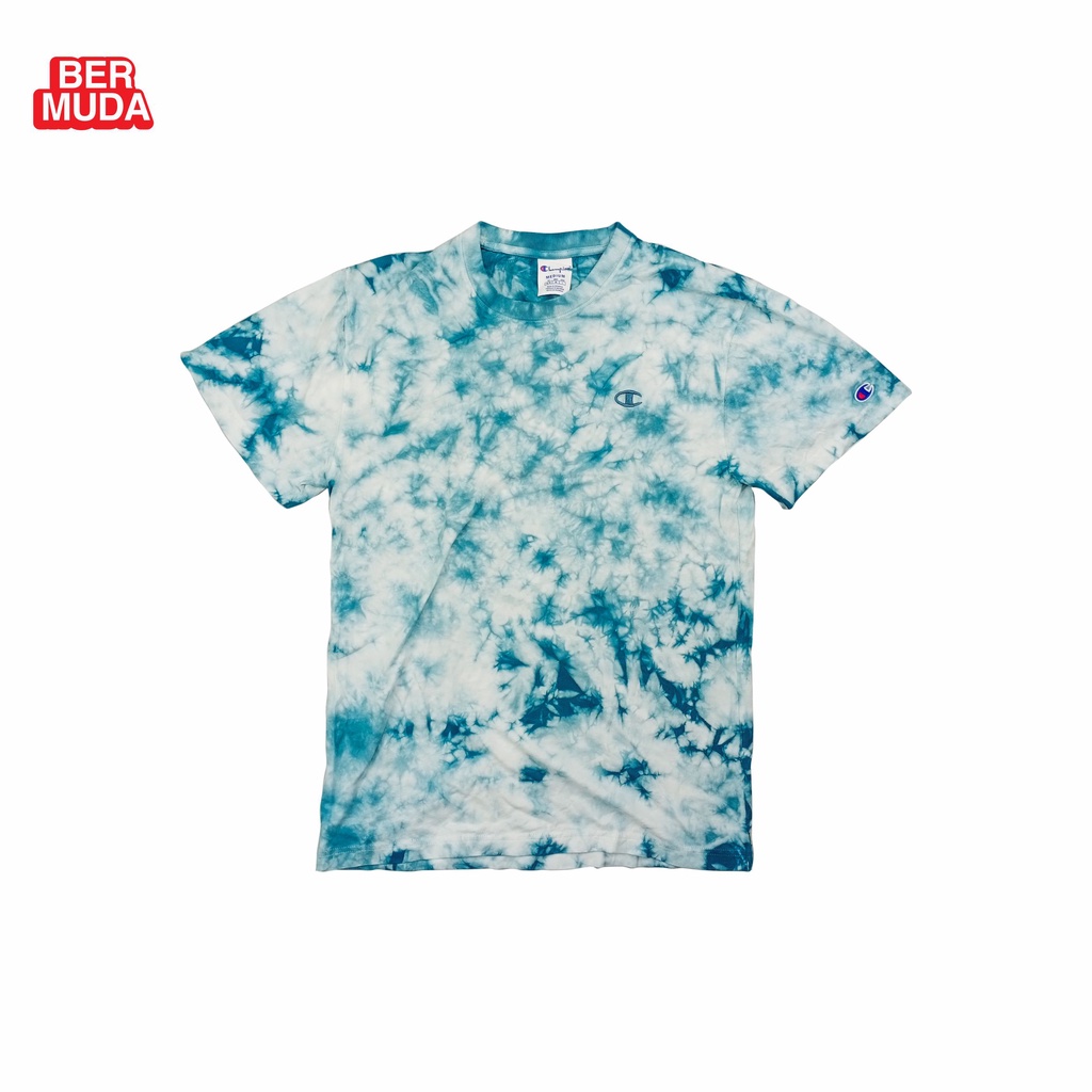 Kaos Champion Tie Dye - Blue