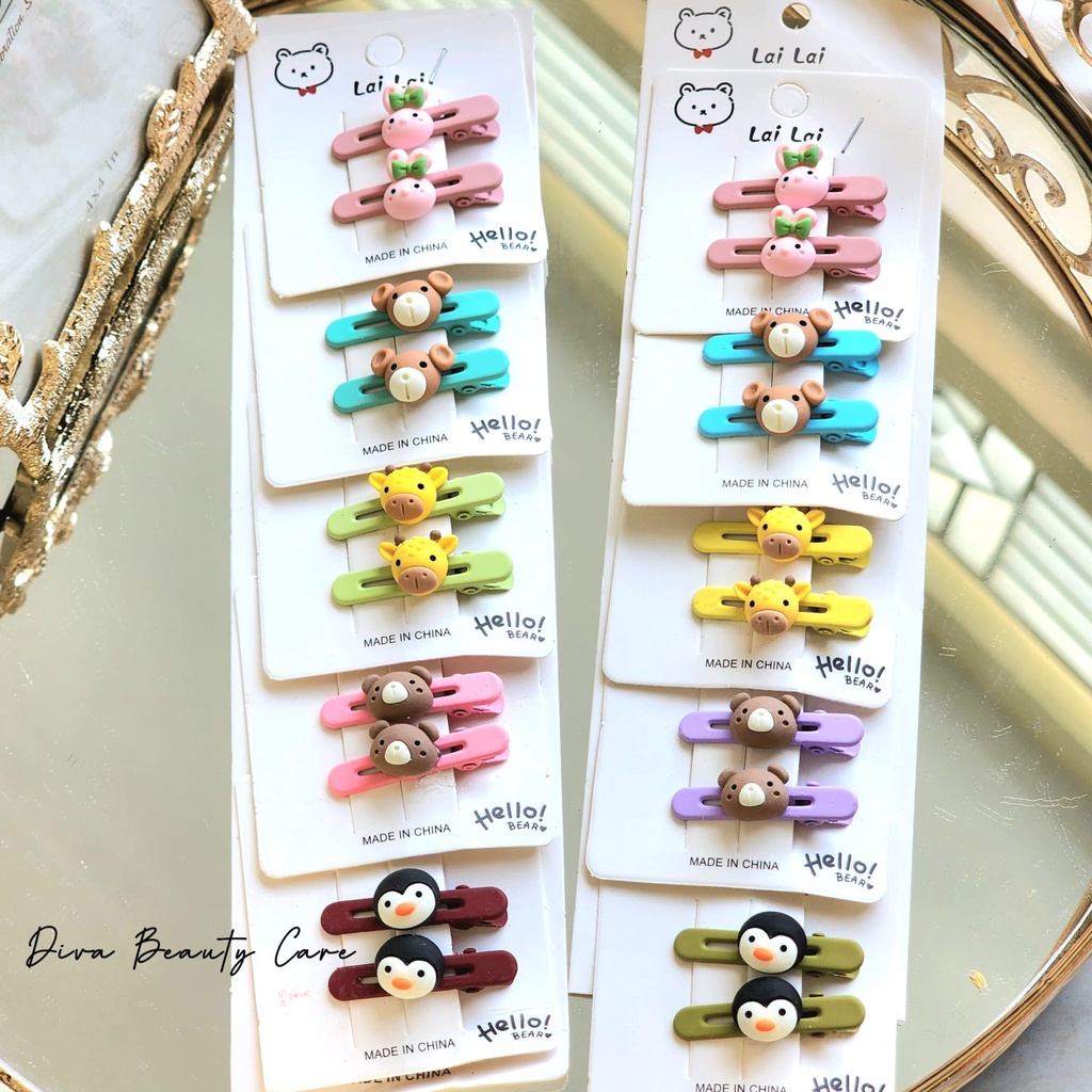 Jepit Rambut Korea / Hair Pin Rambut / Hair Clips Mini [K066]