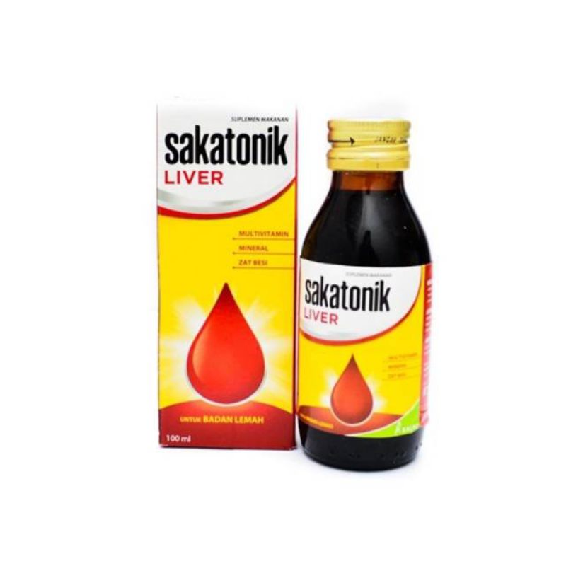Sakatonik liver activ 100ml/300ml - vitamin penambah darah