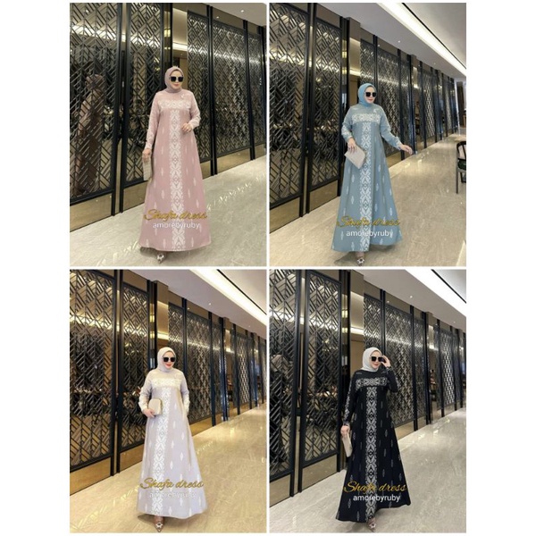 Dress Bahan Prada Crepe