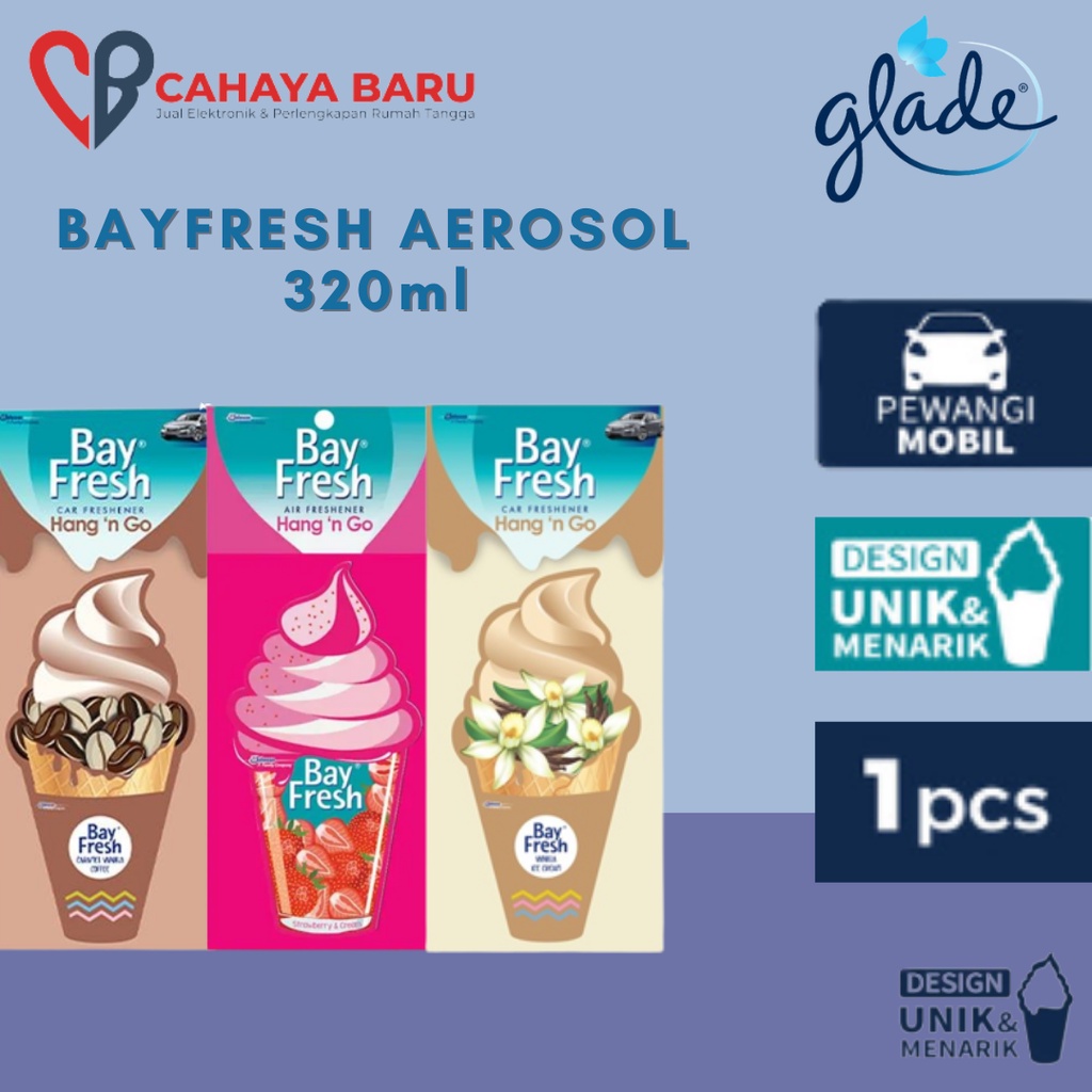 GLADE BAYFRESH HANG N GO