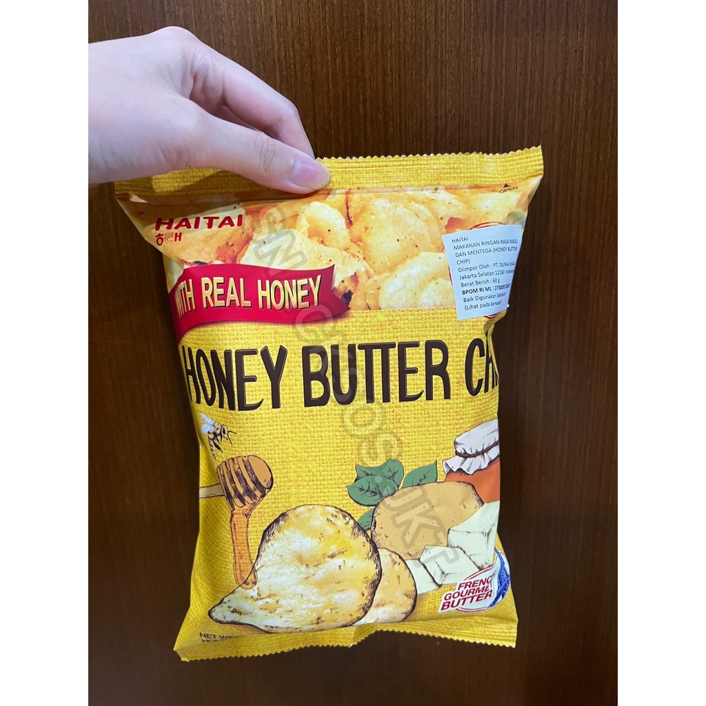 

HAITAI HONEY BUTTER POTATO CHIP KOREA WITH REAL HONEY