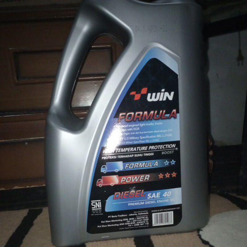 OLI Win Formula Diesel 5 liter SAE 40
