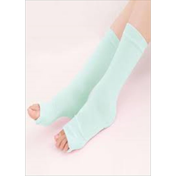 YA 416 - Kaos Kaki Wudhu Kaoskaki Wanita Muslimah Bahan Nilon Printing Komputer untuk travelling