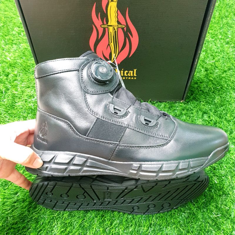 SEPATU PDL 3/4 MIDTRACK TACTICAL PDH KULIT SAPI ASLI