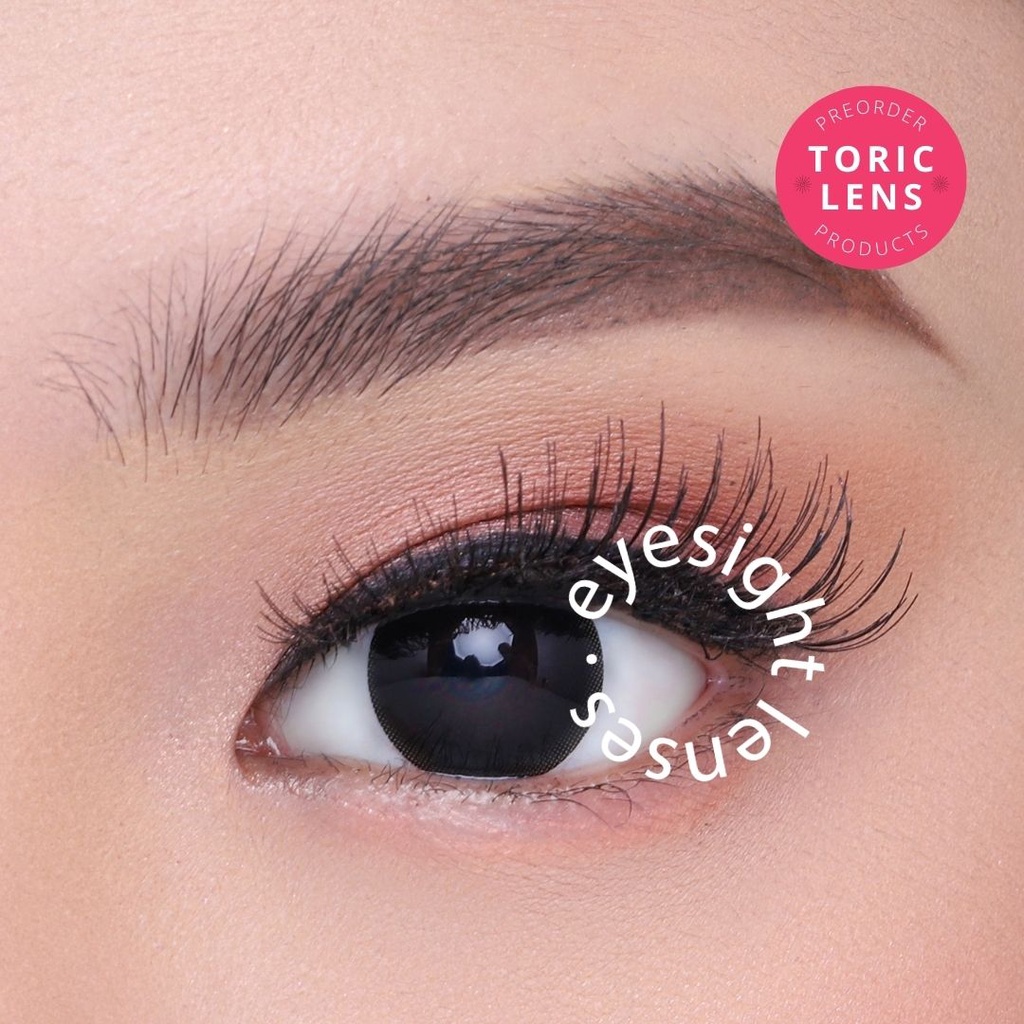 EYESIGHT - Softlens Princess Toric Lens Pearl Black / Softlens Silinder / Astigmatism