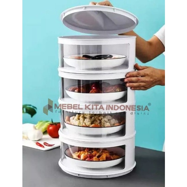 Tempat penyimpanan makanan / Tudung Saji Susun / Modern Food Cover