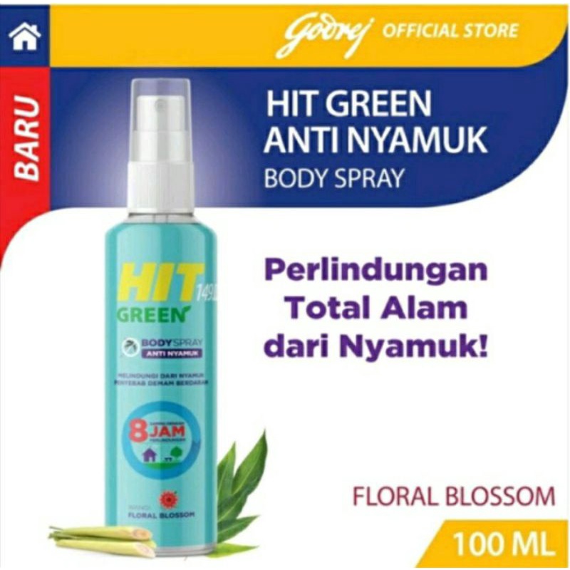 HIT ANTI NYAMUK BODY SPRAY 100ML