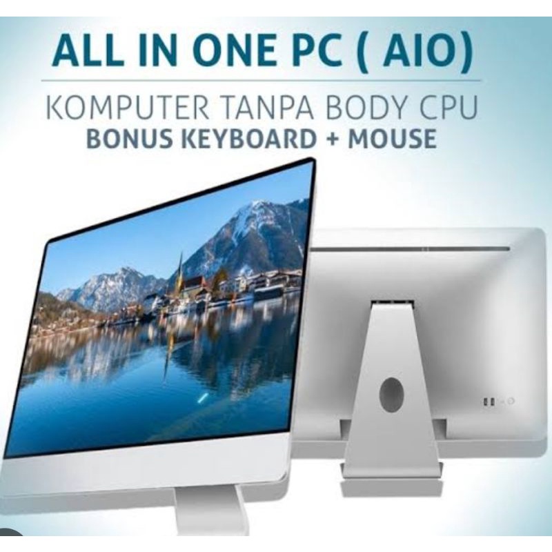 PC AIO all in one RAM i5 i7 8 GB SSD 120 gb