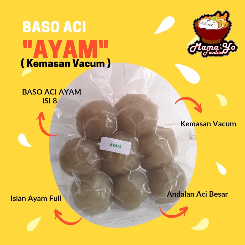 Jual Cilok Aci Ayam Pentol Aci Saja Kemasan Vacum Shopee Indonesia