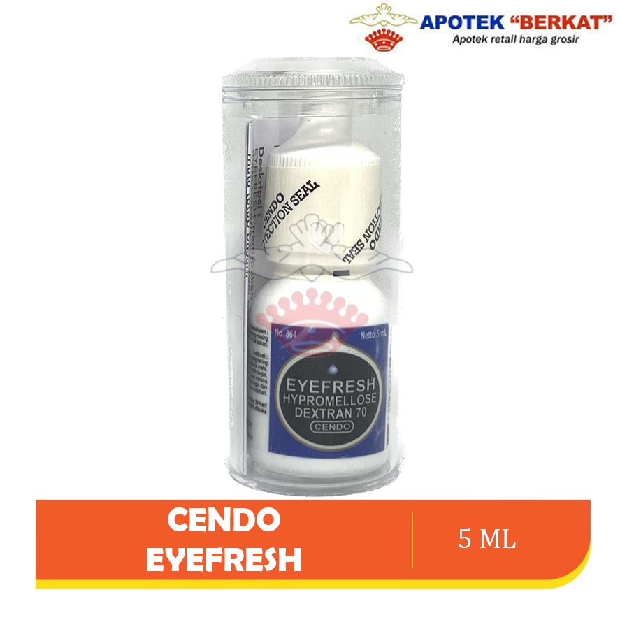 CENDO EYEFRESH 5 ml OBAT TETES MATA STERIL MATA KERING