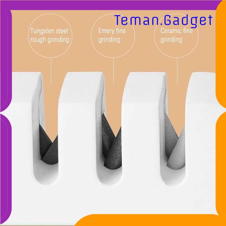 TD - DPR HIPS Pengasah Pisau 4 in 1 Diamond Sharpening Wetstone Knife - MY312