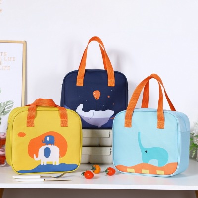 ⭐️𝐈𝐇𝐒 𝟐𝟒𝟖 𝐋𝐚𝐦𝐩𝐮𝐧𝐠⭐️Tas Bekal Lunch Cooler Bag Salur Makanan Aluminium Kotak Makan Ransel Anak