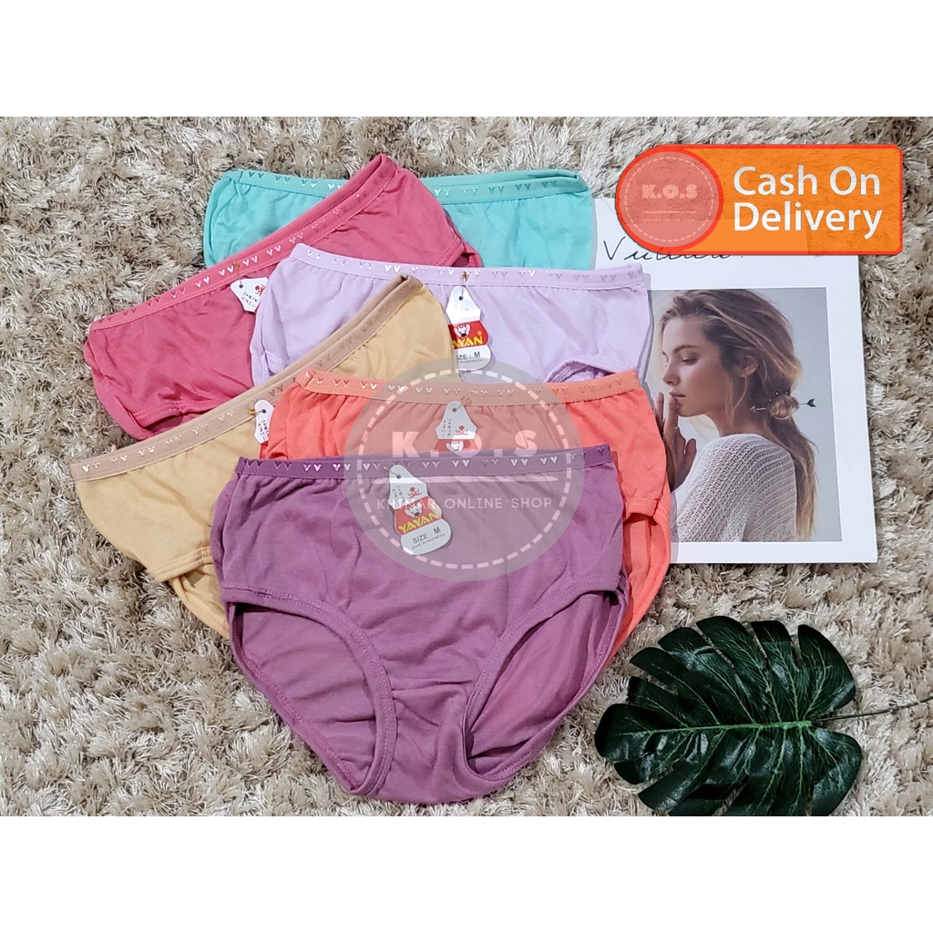 celana dalam wanita cd undies perempuan katun polos ukuran lengkap m,l,xl,3l,4l