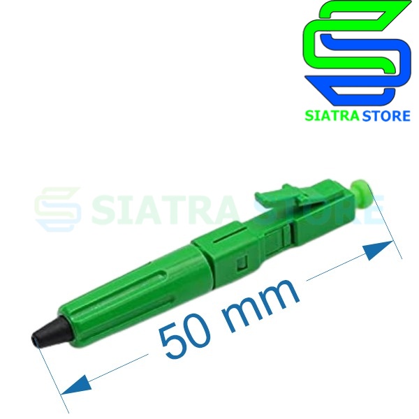 Fiber Optic LC APC Fast Connector | FTTH Fast konektor LC APC Hijau