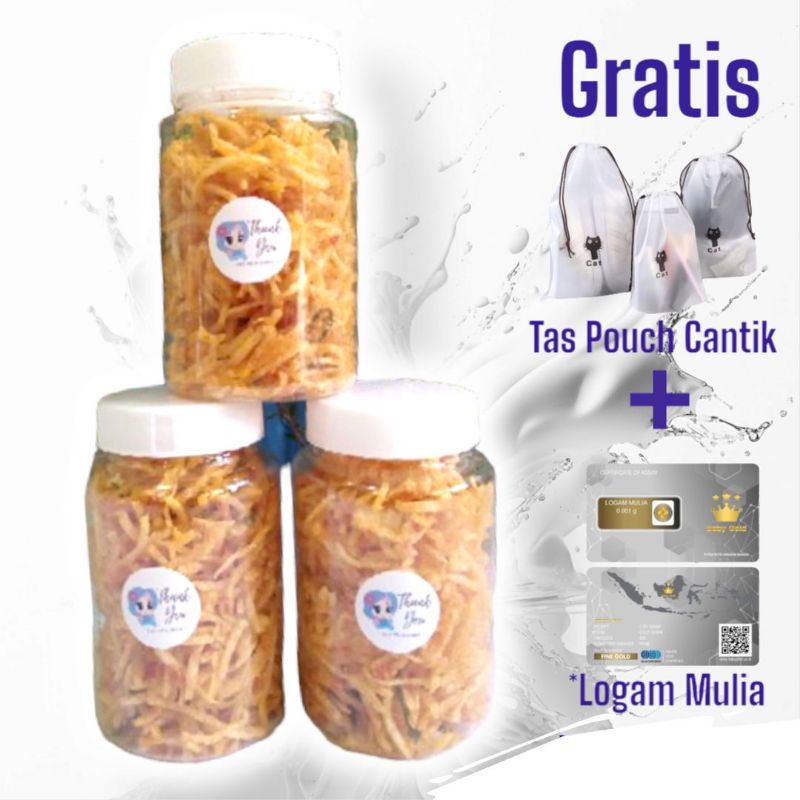 

CEMILAN KENTANG MUSTOFA 60 GR KEMASAN TOPLES 300 ML KUALITAS PREMIUM KRIUK