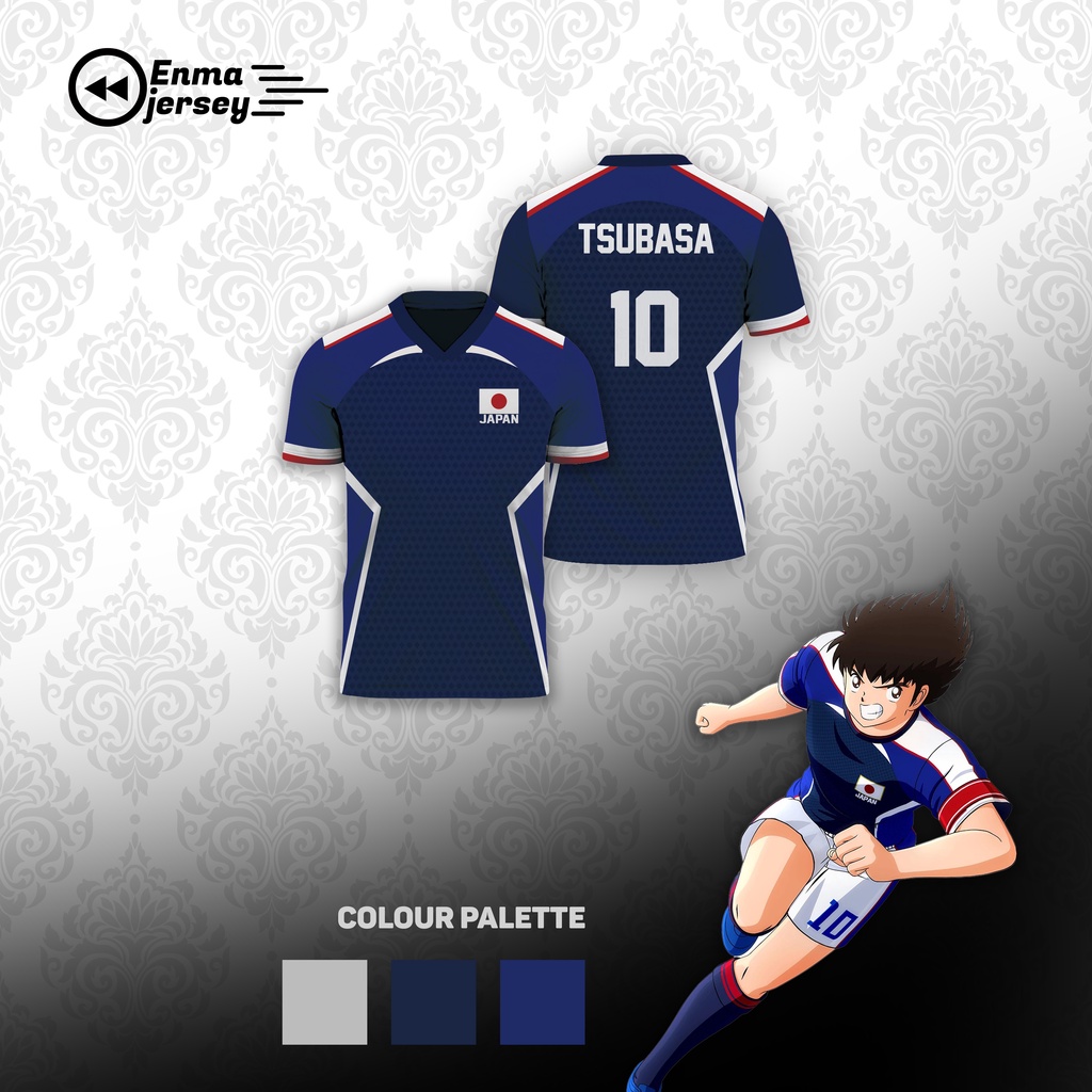 ENMA Jersey Captain Tsubasa Timnas Jepang
