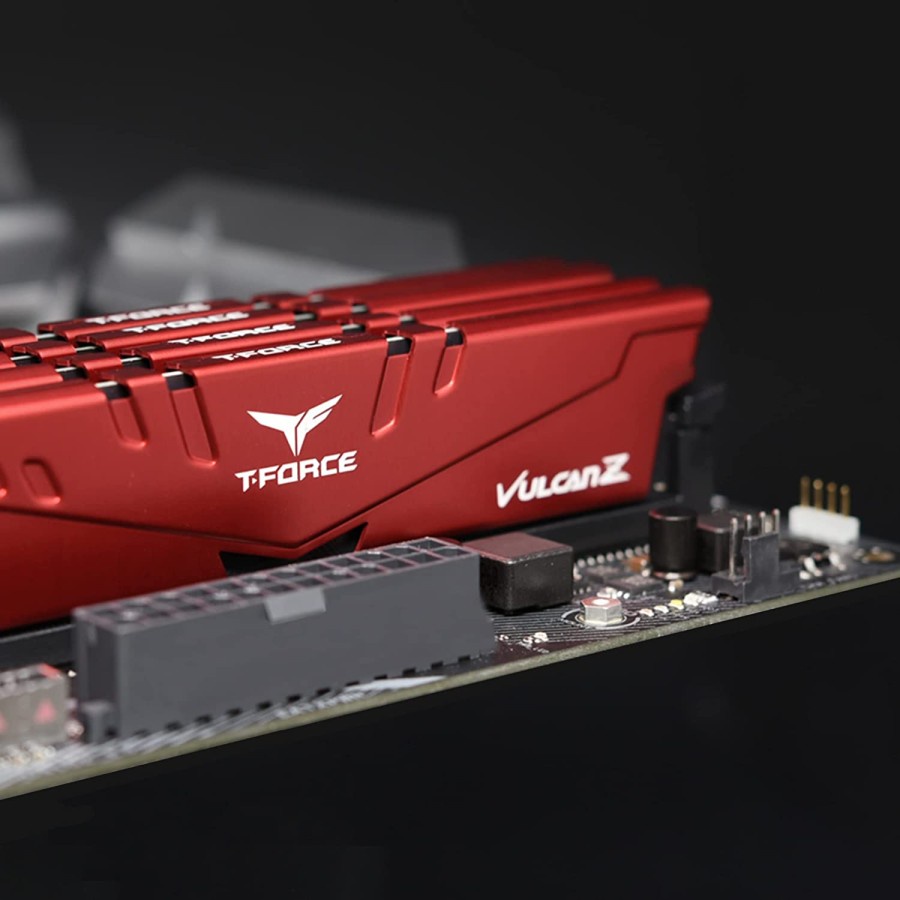 TEAM VULCAN Z RED DDR4 3200MHz 64GB 2X32GB TLZRD464G3200HC16FDC01