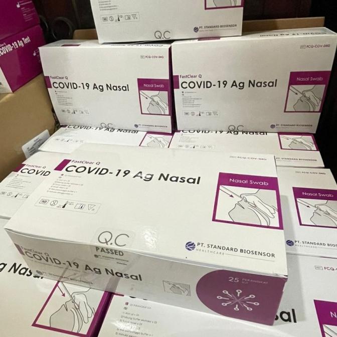 Promo Sd Biosensor Nasal Fastclear Antigen isi 25T