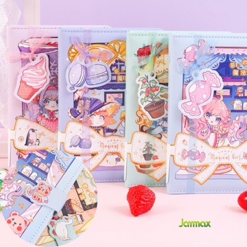 

Magnetic Notebook Magic Witch / Diary Jurnal Agenda / Buku Tulis Anak