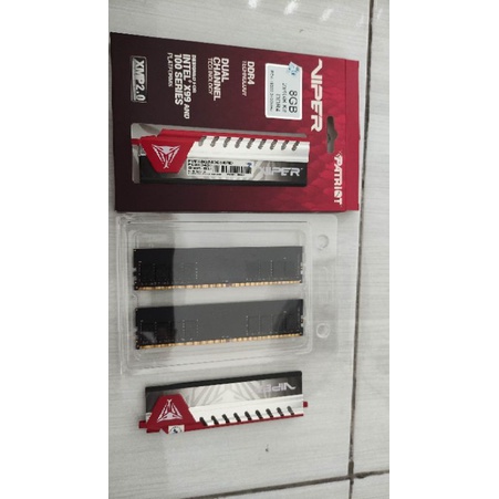 Ram Viper Patriot ddr4 8gb 2400mhz ( 2 x 4gb )