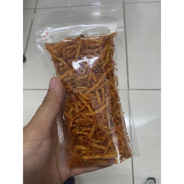 

READY | kentang Mustofa pedes kemasan premium sedikit minyak