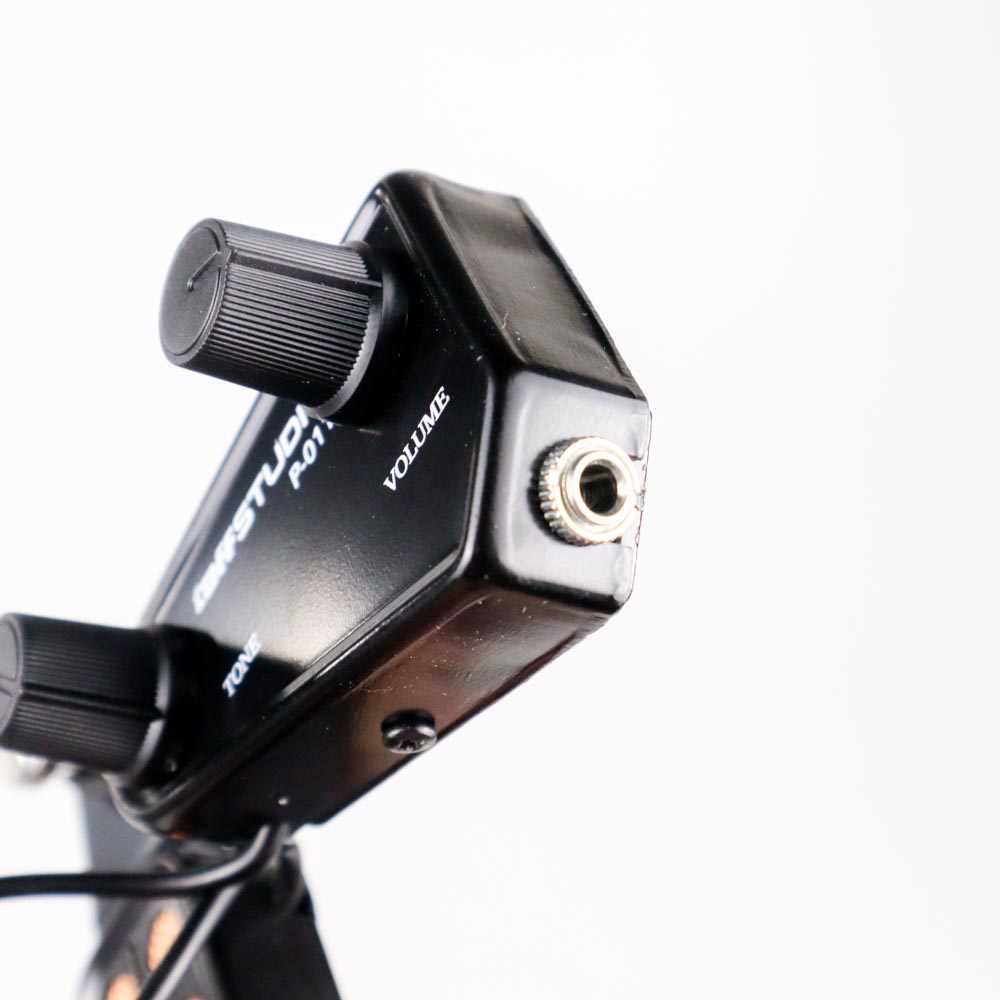 TaffSTUDIO Pickup Gitar Akustik With Tone Volume Control - Black - OMSKCIBK
