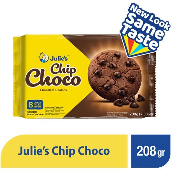

Best Terlaris ・ Julies Choco Chip 200 gr ♀