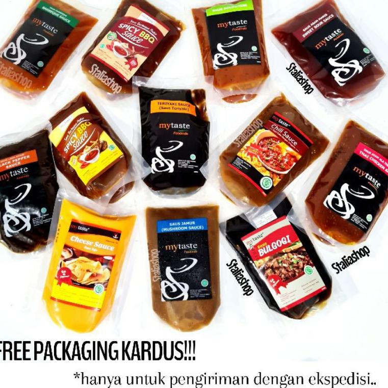 

Murah My Taste Saus Barbeque Blackpepper Teriyaki Bolognese Sauce 500gr 01W