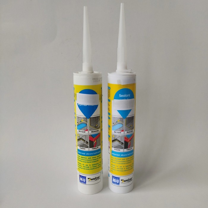 

SILICONE SEALANT KAMAR MANDI NEUTRAL NETRAL BOTOL 275 ML / MU WEBER