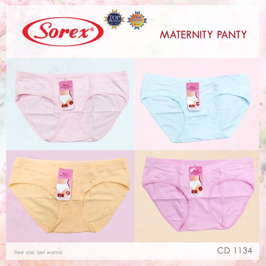 J115 Sorex Maternity Panty Celana Dalam Hamil Katun, Cd Hamil Sorex Mini All Size