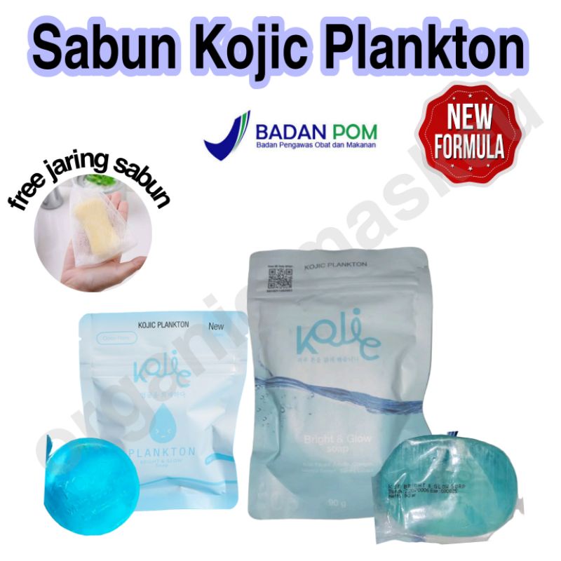 (READY STOCK) KOJIC PLANKTON Brigth &amp; Glow Soap|SABUN KOJIC