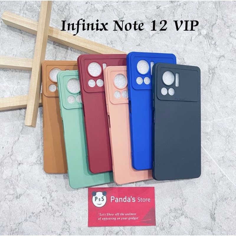 Softcase Pro Camera Infinix Note 12 VIP Candy Case Full Color 3D Silikon TPU