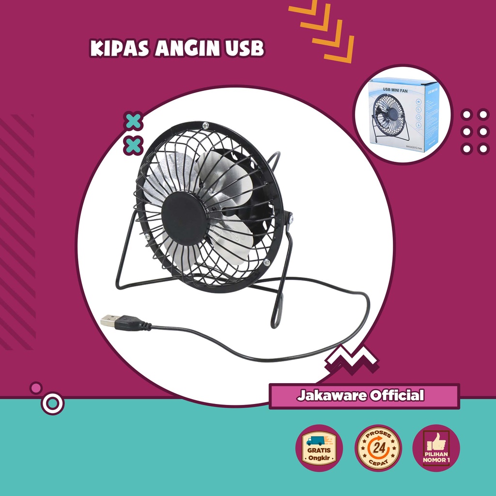 SANHUAI KIPAS ANGIN USB MINI PORTABLE FAN ROTATING PENDINGIN RUANGAN KAMAR PORTABLE POWER ULTRA FAN 