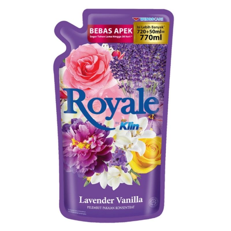 Jual Royale Softener Lavender Vanilla 800 ml Shopee Indonesia