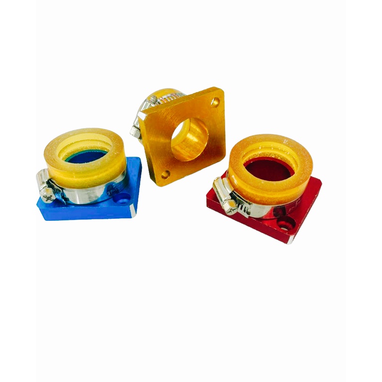 Manipol Manifold Intake Karet Teflon Karburator Karbu Satria Fu PE PWK 24 26 28 30 32 34 35 36