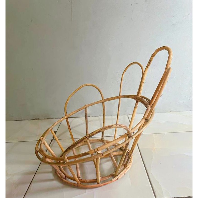 keranjang parcel keranjang parsel bulat rotan
