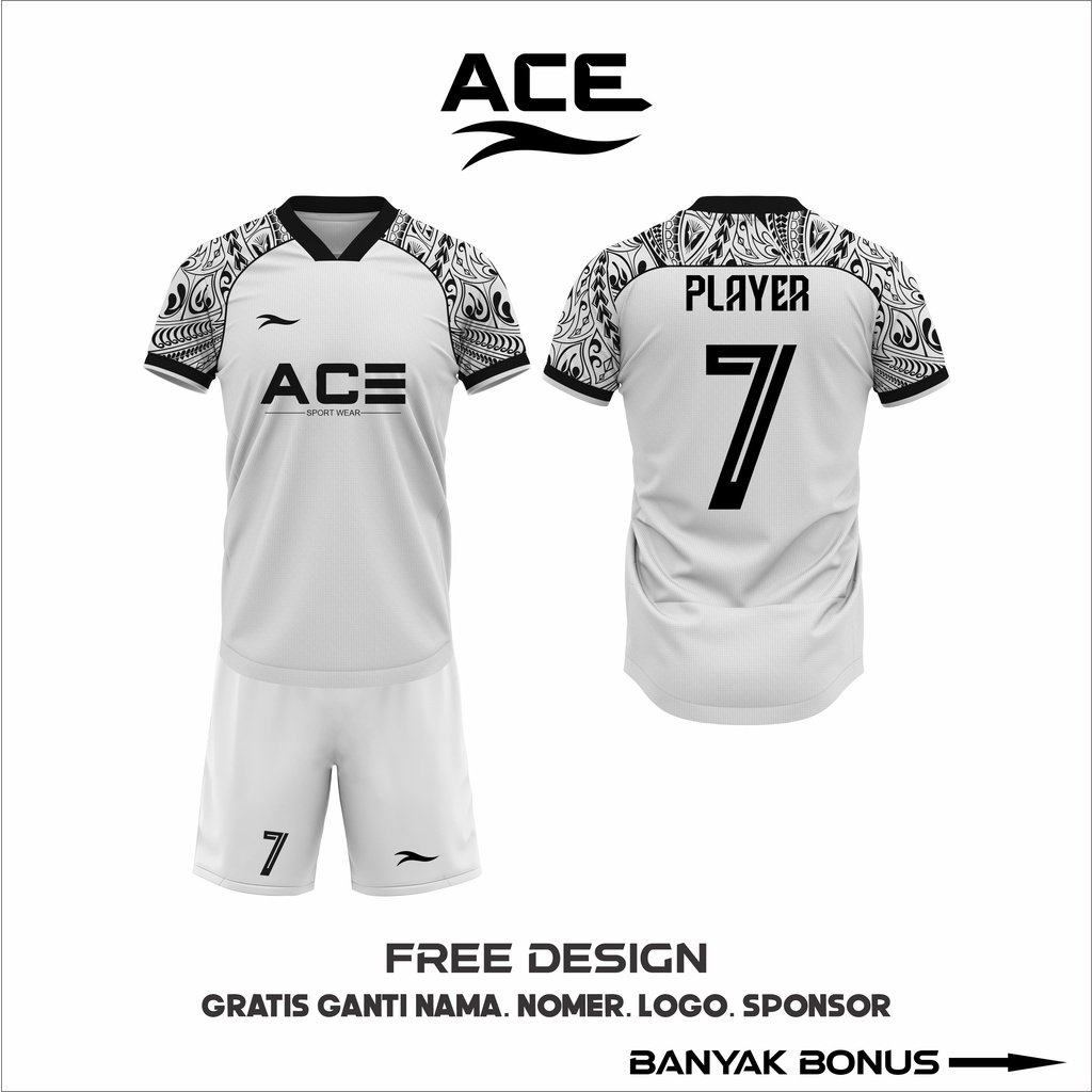 Jersey Futsal Sepakbola Setelan/atasan Full Printing Grade Ori custom