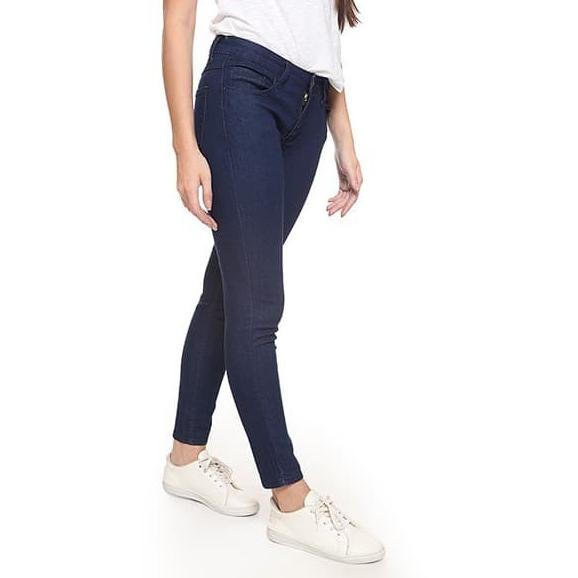 2Nd Red Celana Jeans Slim Fit Wanita Jeans Hitam 231910